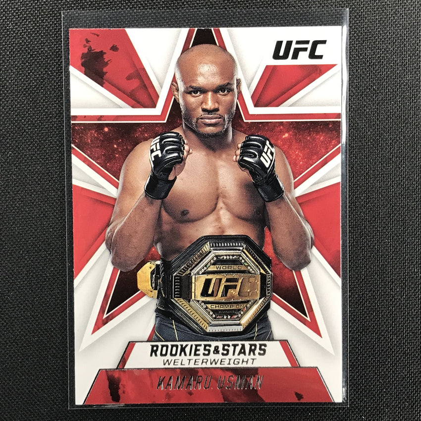 2021 Chronicles Kamaru Usman Rookies And Stars Base No 86