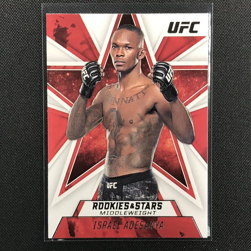 2021 Chronicles Israel Adesanya Rookies And Stars Base No 87