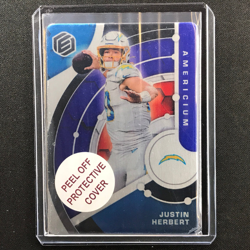2022 Elements Justin Herbert Metal Americium 25/95