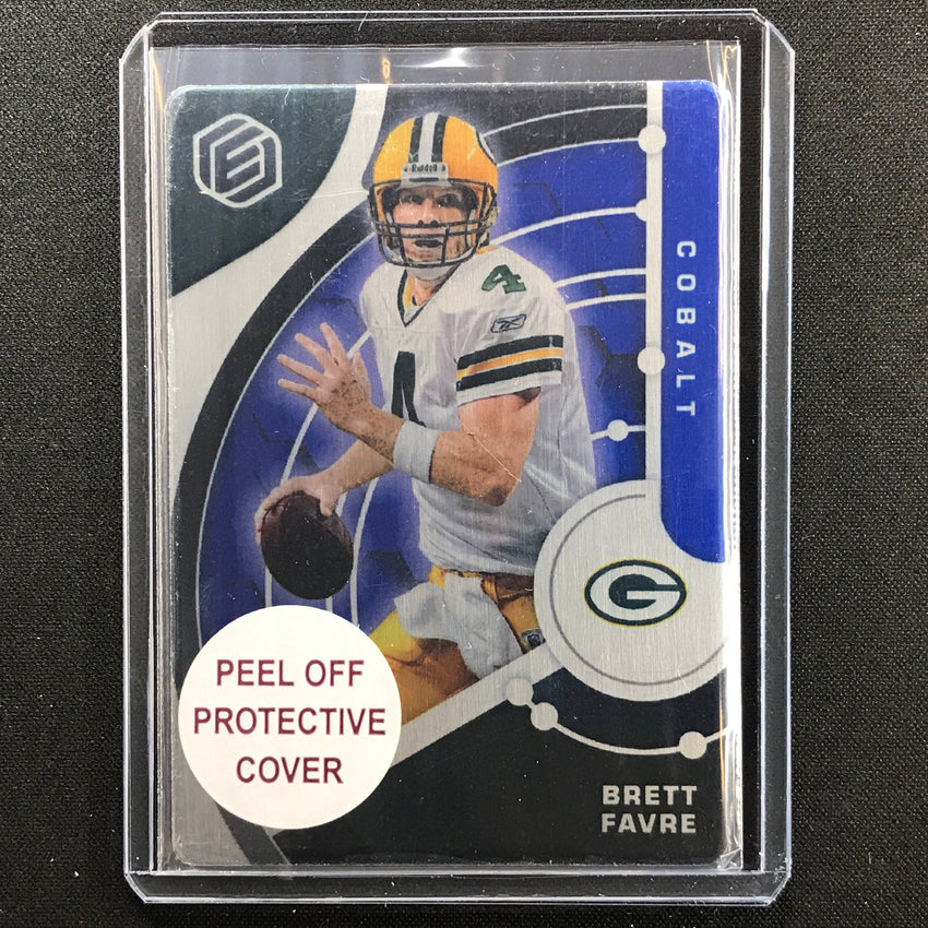 2022 Elements Brett Favre Metal Cobalt 7/27