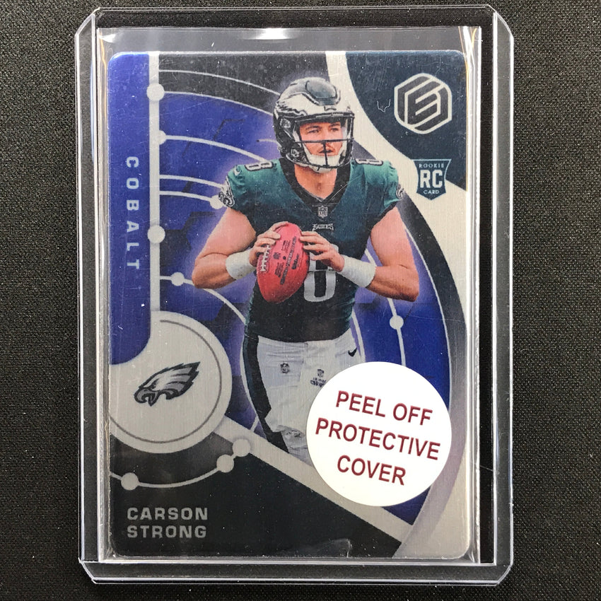 2022 Elements Carson Strong Rookie Metal Cobalt 19/27