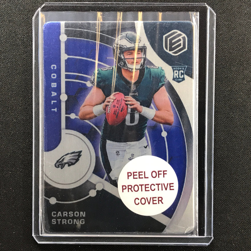 2022 Elements Carson Strong Rookie Metal Cobalt 27/27