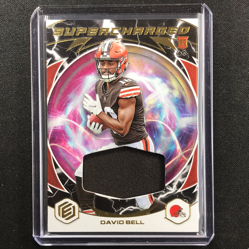 2022 Elements David Bell Supercharged Rookie Relic Jersey 4/75