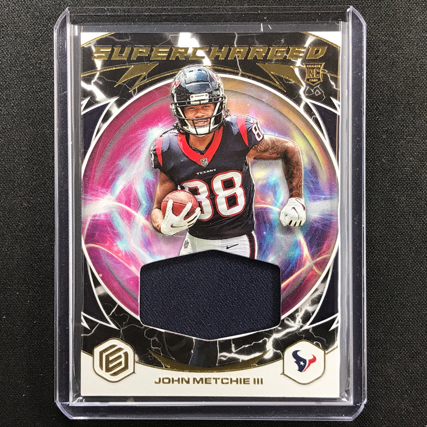 2022 Elements John Metchie Iii Supercharged Rookie Relic Jersey 75/75