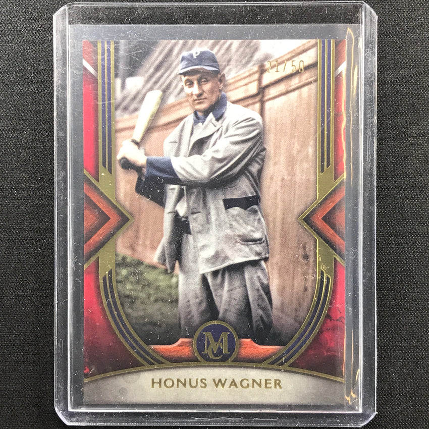 2022 Museum Collection Honus Wagner Ruby 21/50