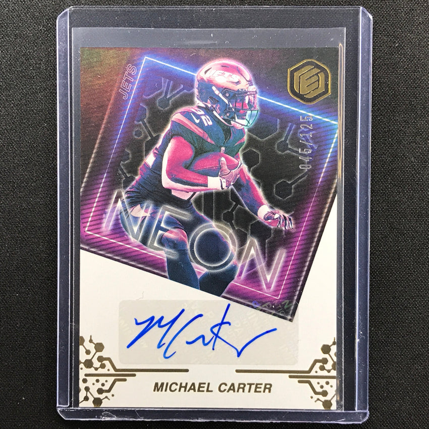 2022 Elements Michael Carter Neon Signs Auto 45/125