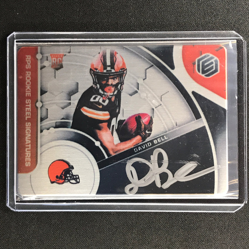 2022 Elements David Bell Rps Rookie Steel Signatures Auto 157/199