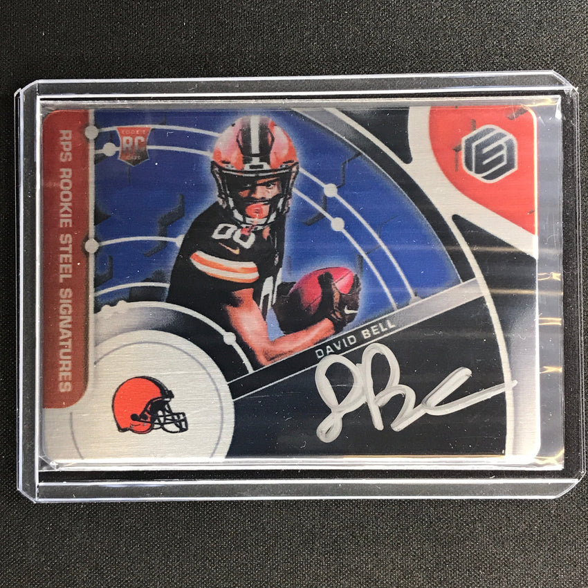 2022 Elements David Bell Rps Rookie Steel Signatures Auto Cobalt 19/27