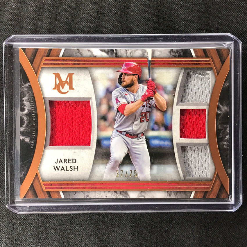 2022 Museum Collection Jared Walsh Primary Pieces Quad Relics Copper 37/75