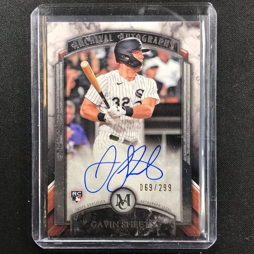 2022 Museum Collection Gavin Sheets Rookie Archival Auto 69/299