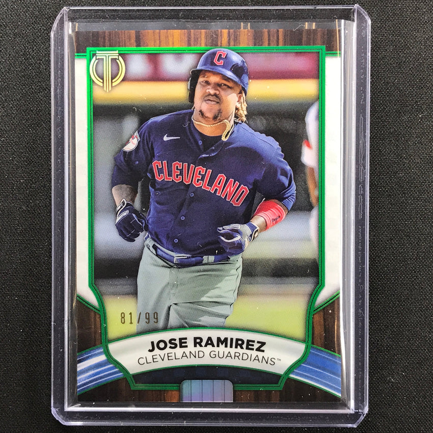 2022 Tribute Jose Ramirez Green 81/99