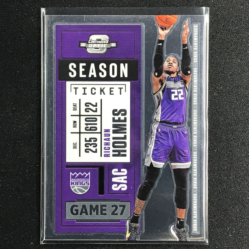 2020-21 Contenders Optic RICHAUN HOLMES Season Ticket Base #19