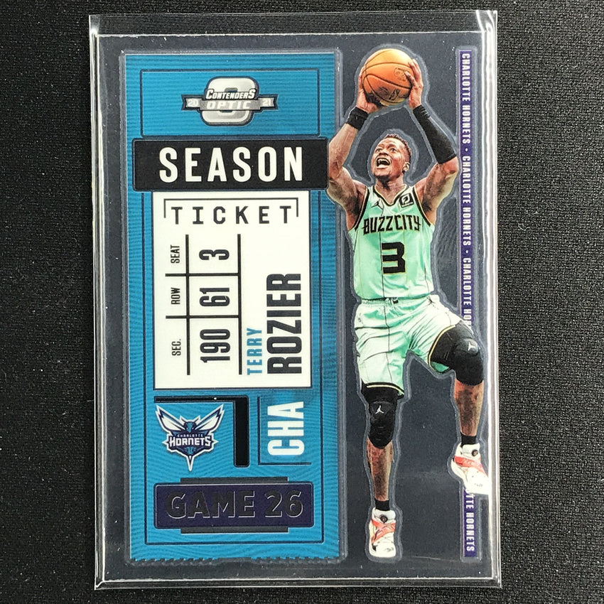 2020-21 Contenders Optic TERRY ROZIER Season Ticket Base #35