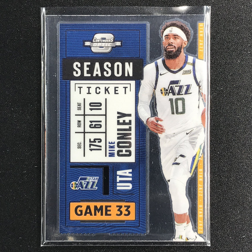 2020-21 Contenders Optic MIKE CONLEY Season Ticket Base #2
