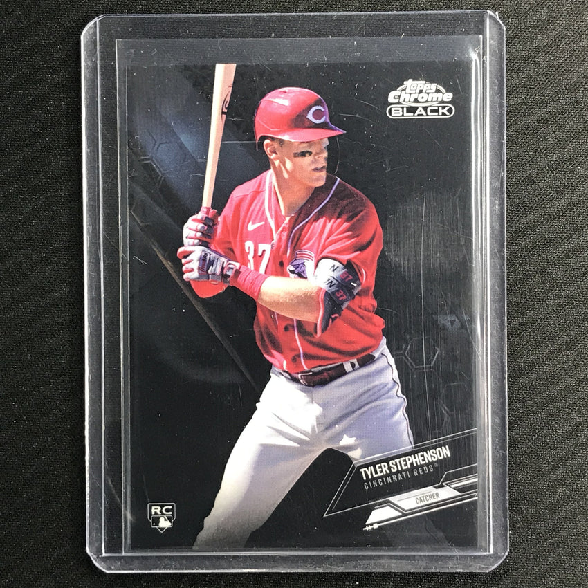2021 Topps Chrome Black TYLER STEPHENSON Rookie Base #77