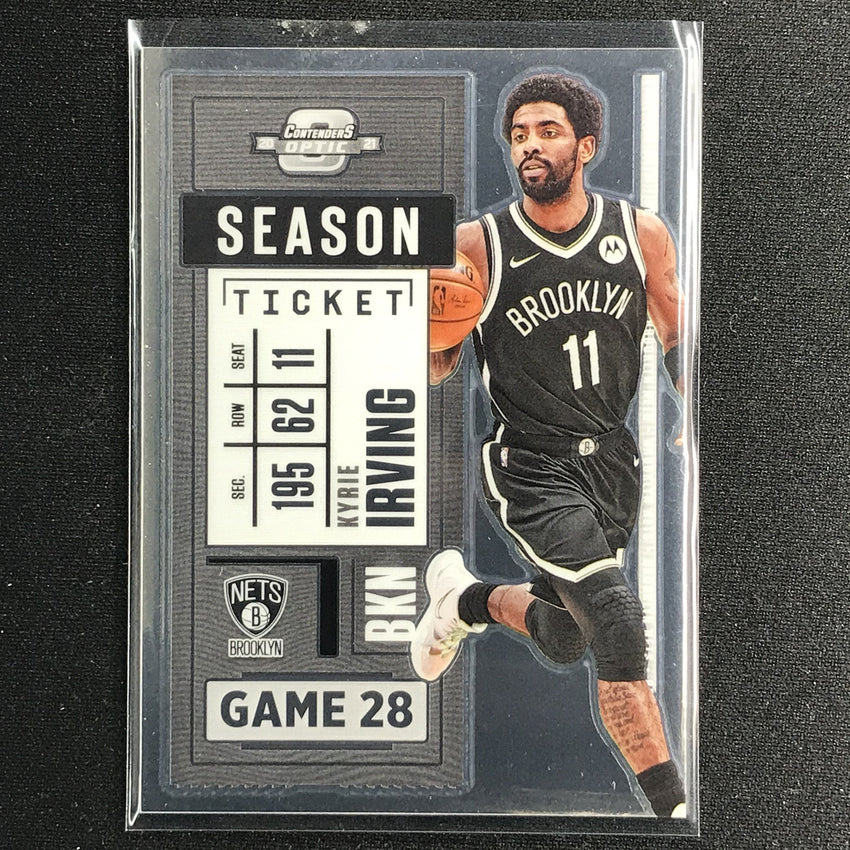 2020-21 Contenders Optic Kyrie Irving Season Ticket Base No 73