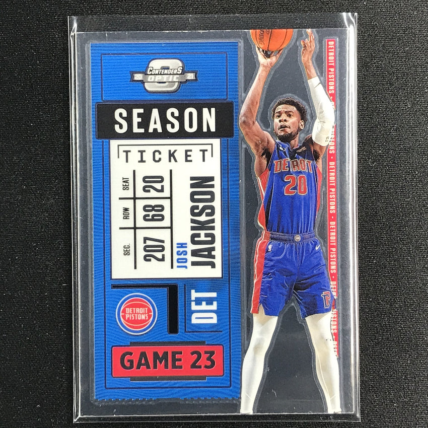 2020-21 Contenders Optic JOSH JACKSON Season Ticket Base #6