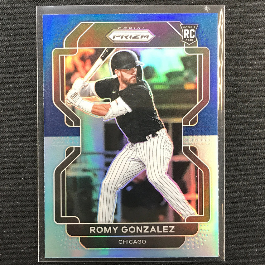 2022 Prizm ROMY GONZALEZ Tier II Rookie Navy Blue Carolina Blue #197