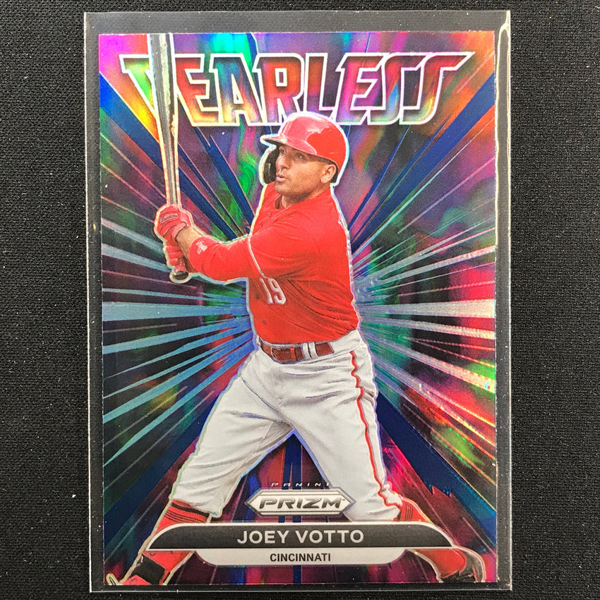2022 Prizm JOEY VOTTO Fearless Navy Blue Carolina Blue #17