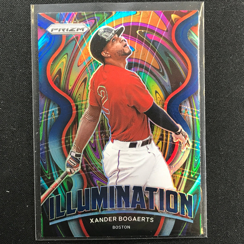 2022 Prizm Xander Bogaerts Illumination Navy Blue Carolina Blue No 11