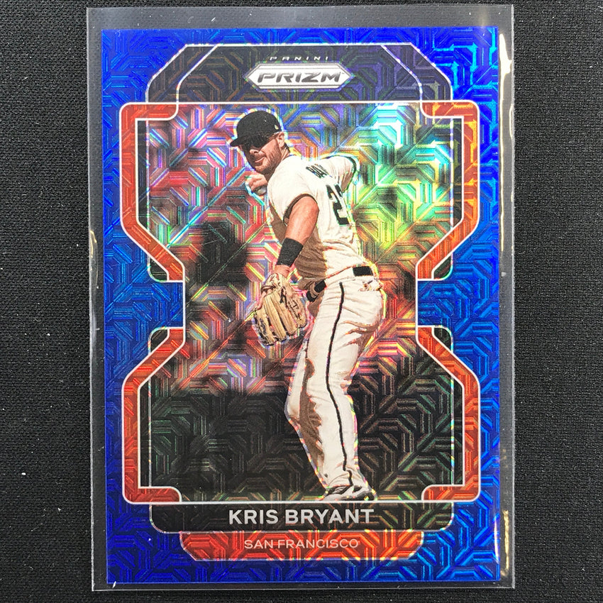 2022 Prizm Kris Bryant Tier I Blue Mojo /199