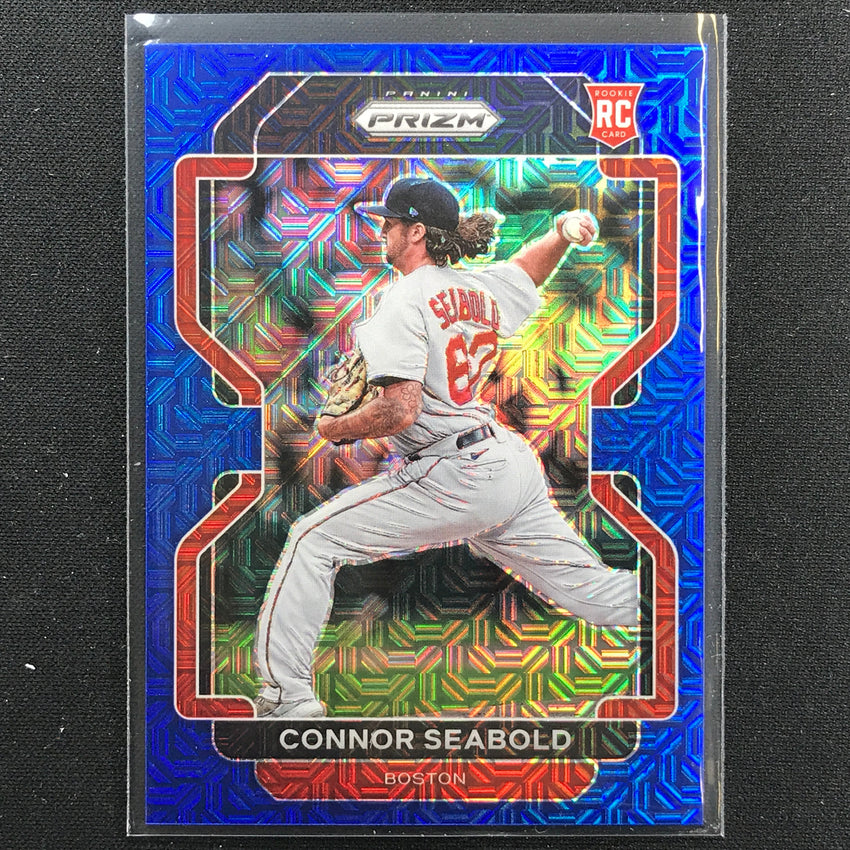 2022 Prizm Connor Seabold Tier I Rookie Blue Mojo /199
