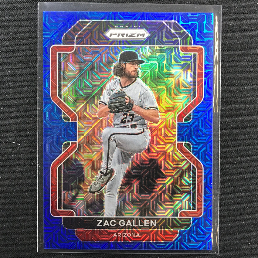 2022 Prizm Zac Gallen Tier Ii Blue Mojo /199