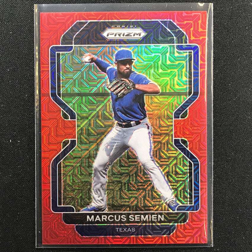 2022 Prizm Marcus Semien Tier I Red Mojo /149