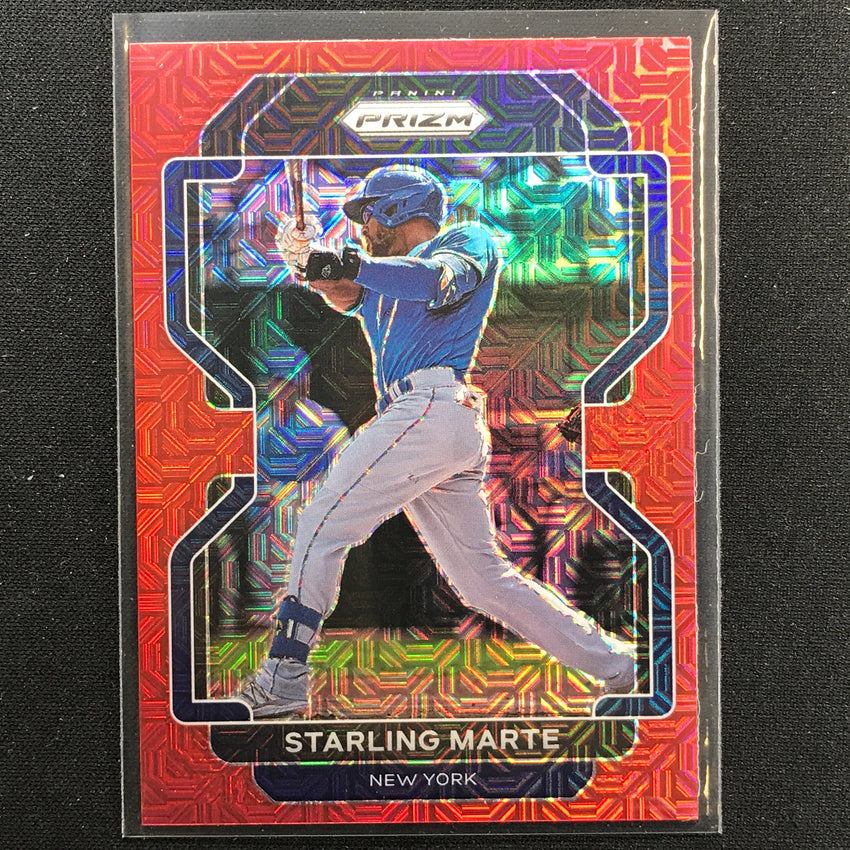 2022 Prizm Starling Marte Tier Ii Red Mojo /149