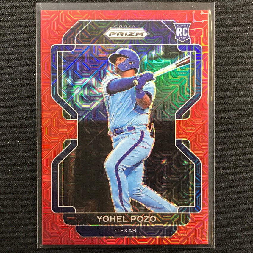 2022 Prizm Yohel Pozo Tier Ii Rookie Red Mojo /149
