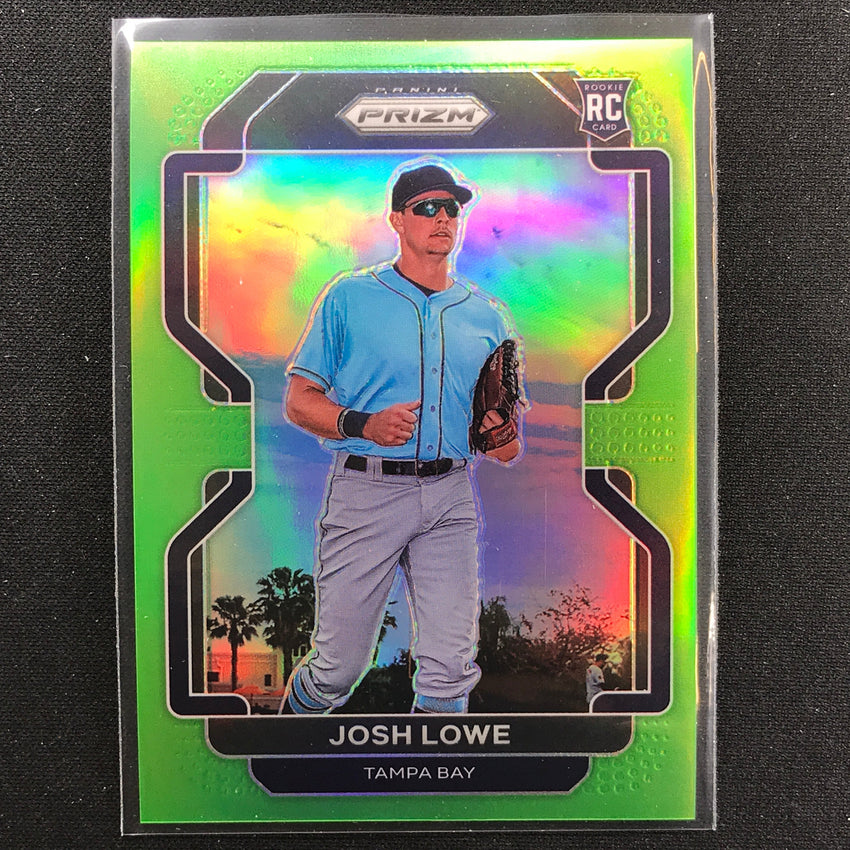 2022 Prizm Josh Lowe Tier Ii Rookie Lime Green /125