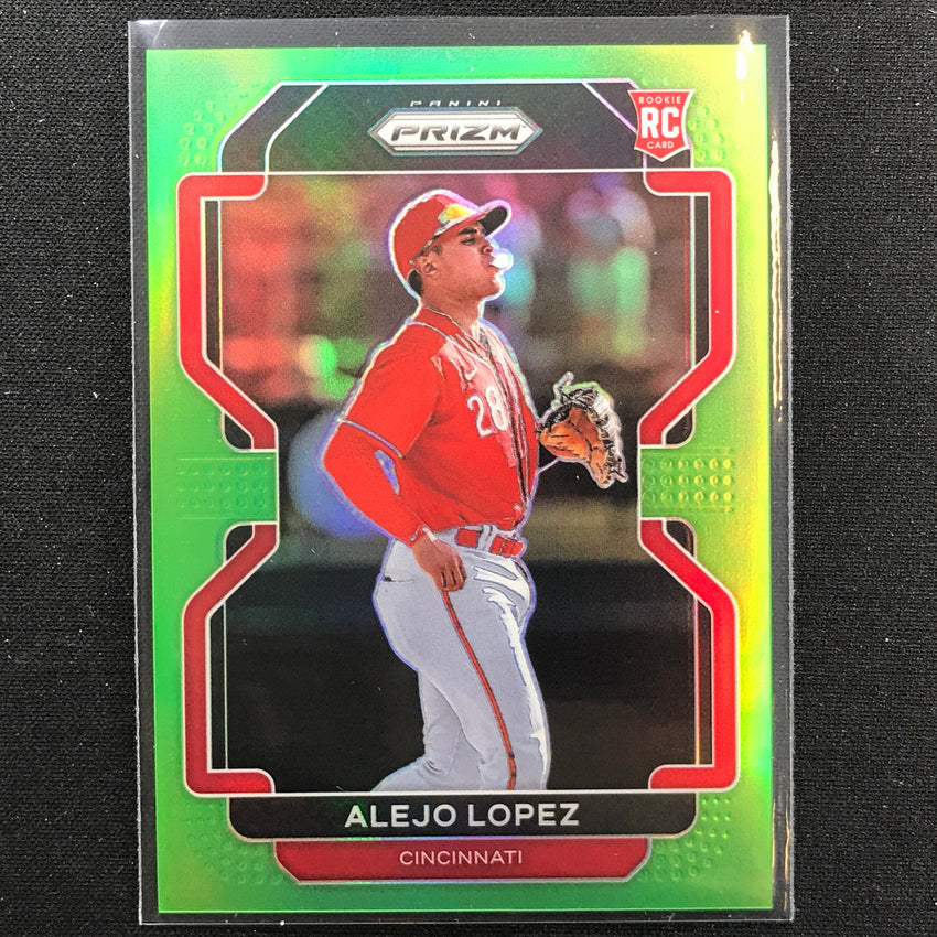 2022 Prizm Alejo Lopez Tier Iii Rookie Lime Green /125