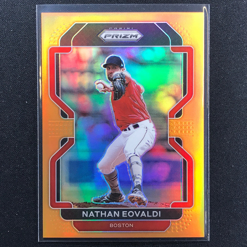 2022 Prizm Nathan Eovaldi Tier I Neon Orange /100