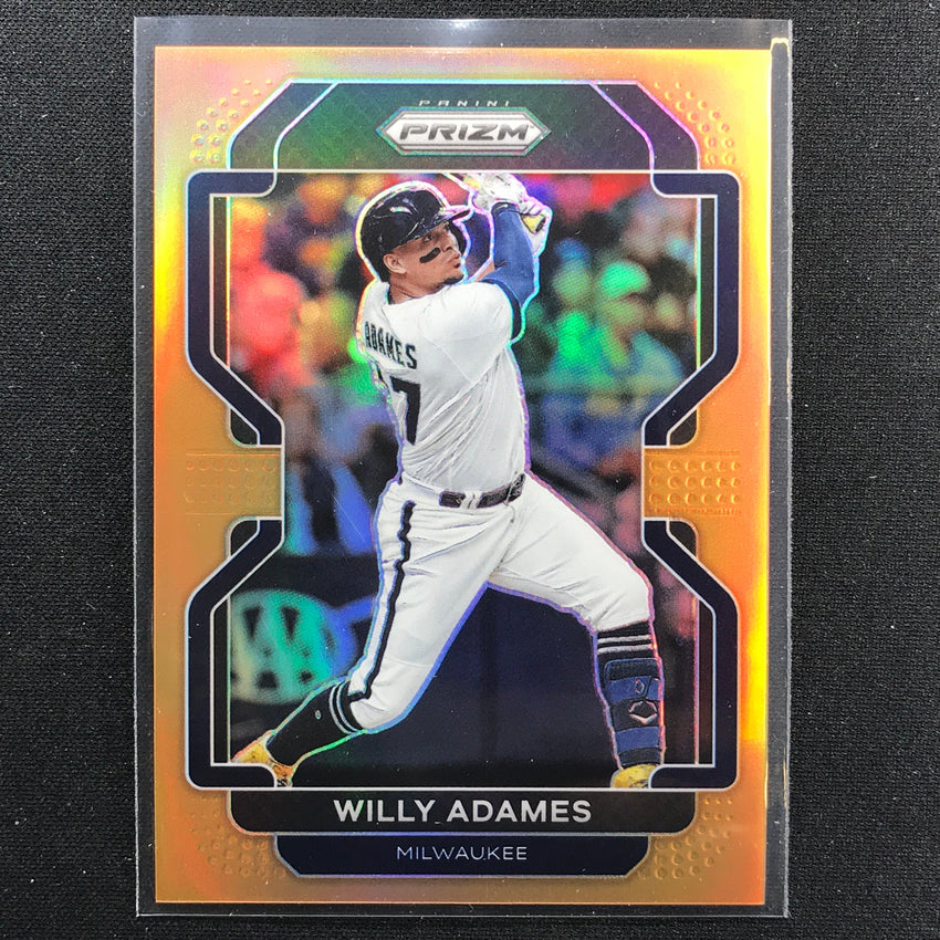 2022 Prizm Willy Adames Tier Ii Neon Orange /100