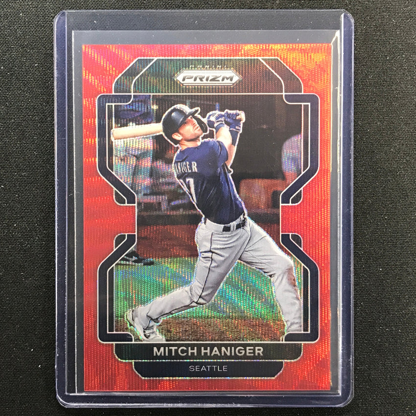2022 Prizm Mitch Haniger Tier I Red Wave 87/99