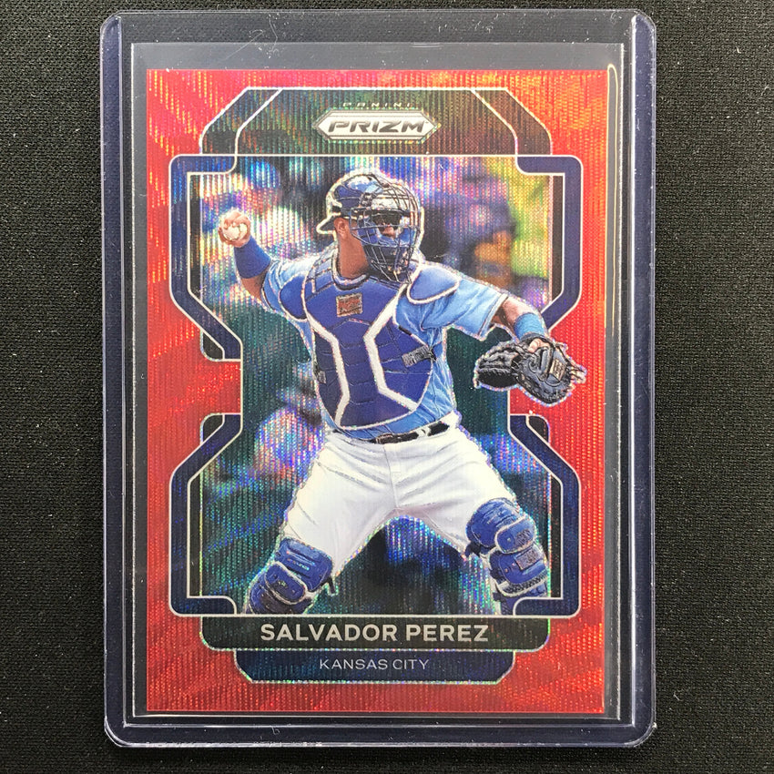 2022 Prizm Salvador Perez Tier Iii Red Wave 5/99