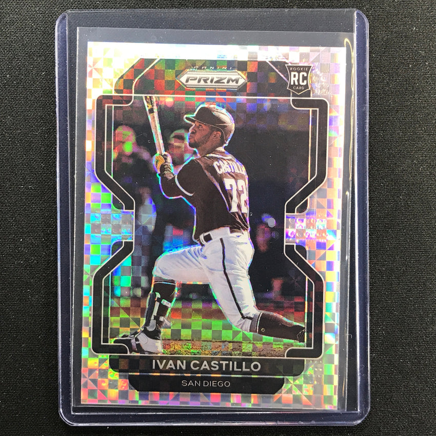 2022 Prizm Ivan Castillo Tier Ii Rookie Power Plaid 54/75