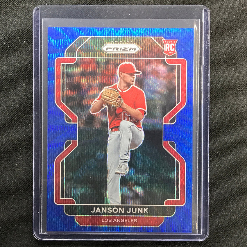 2022 Prizm Janson Junk Tier Ii Rookie Blue Wave 6/60