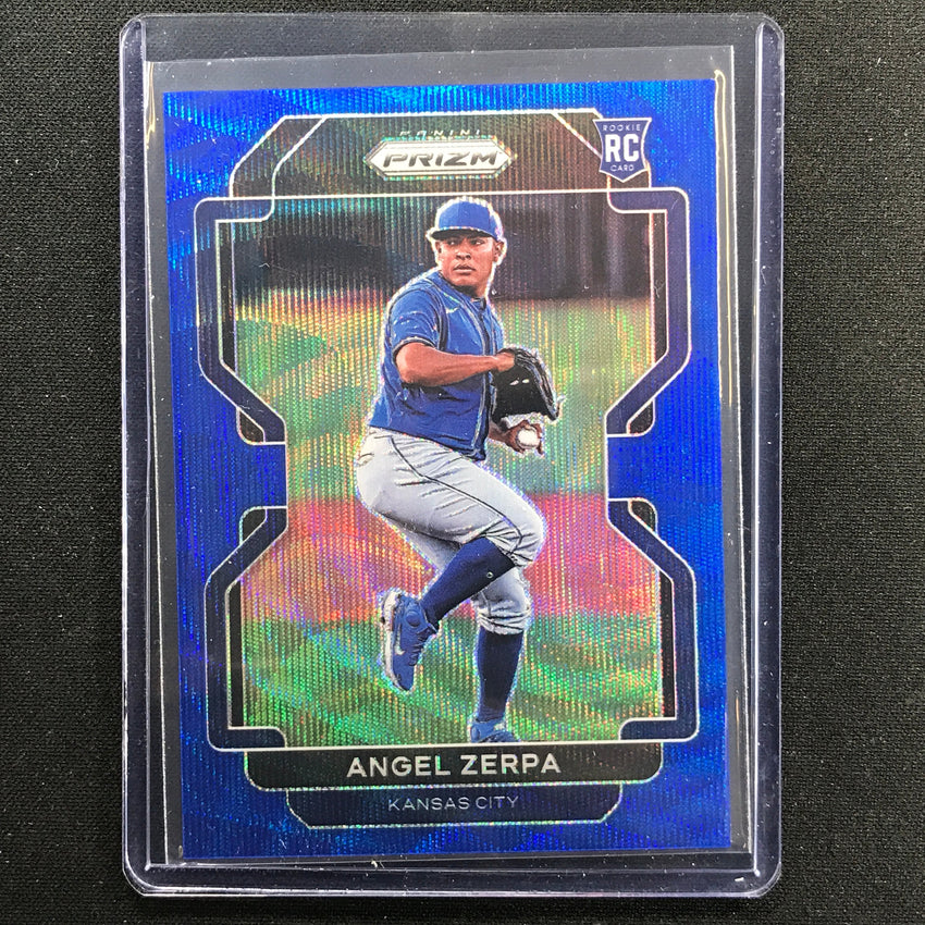 2022 Prizm Angel Zerpa Tier Iii Rookie Blue Wave 13/60