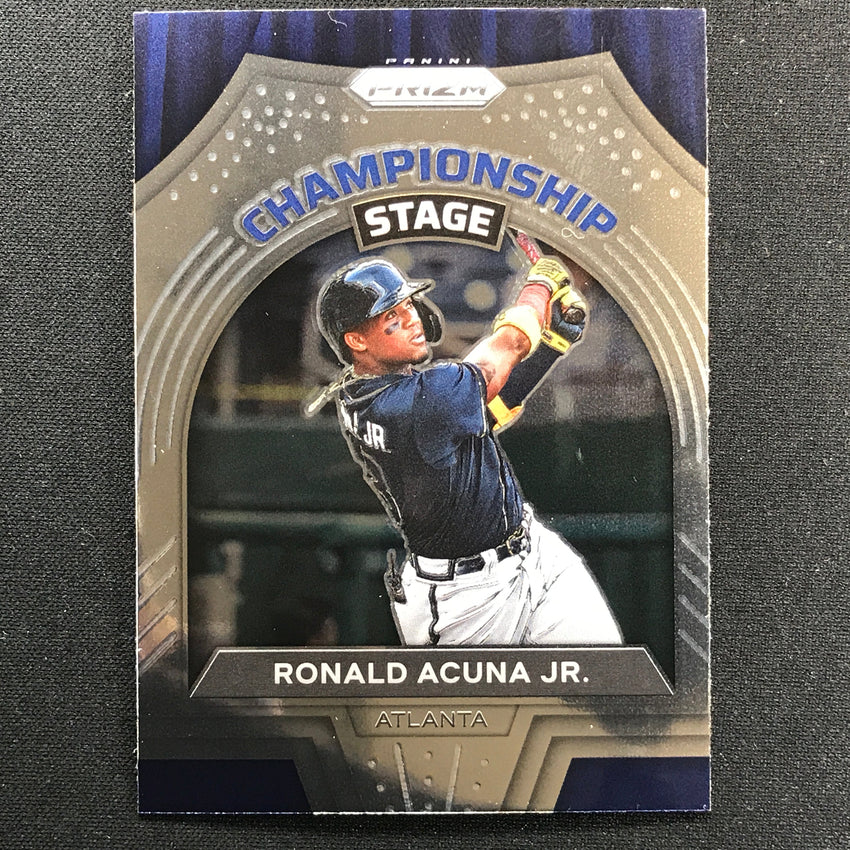 2022 Prizm RONALD ACUNA JR. Championship Stage Base #1