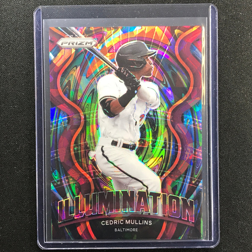 2022 Prizm Cedric Mullins Illumination Burgundy Cracked Ice 12/25