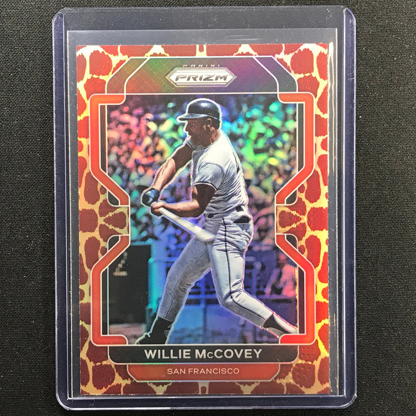 2022 Prizm WILLIE MCCOVEY Tier II Giraffe SSP #132