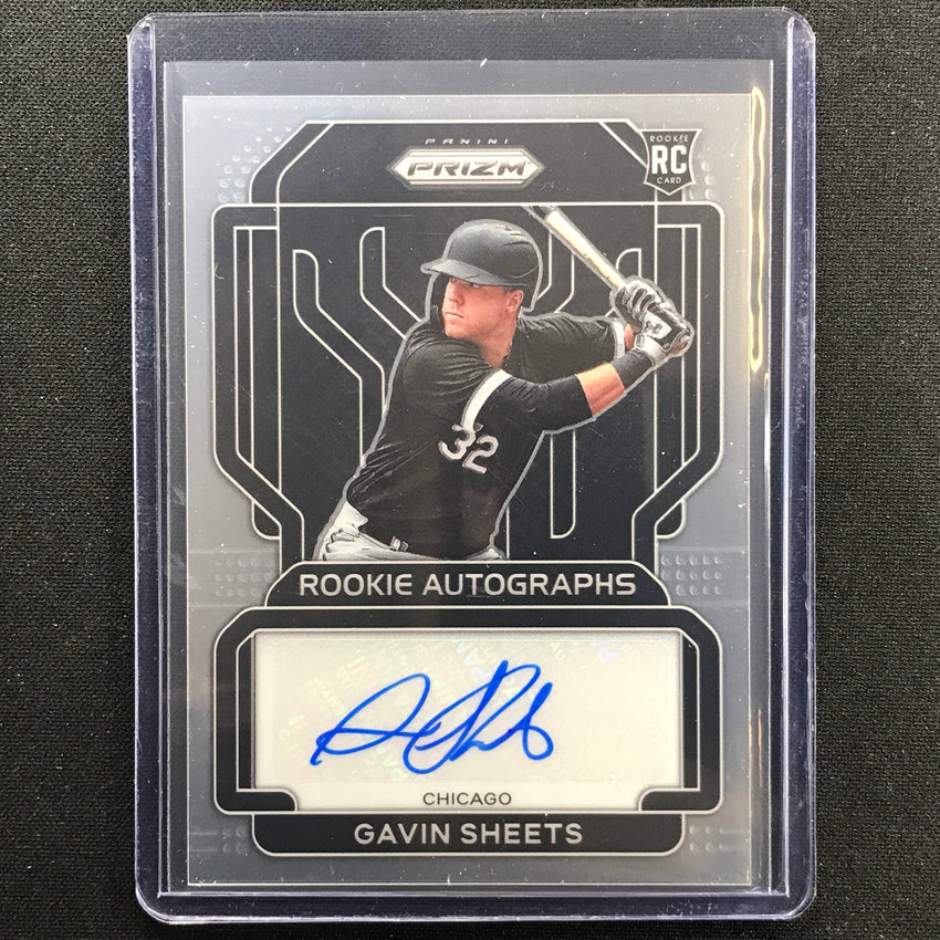 2022 Prizm GAVIN SHEETS Rookie Auto Base #GS