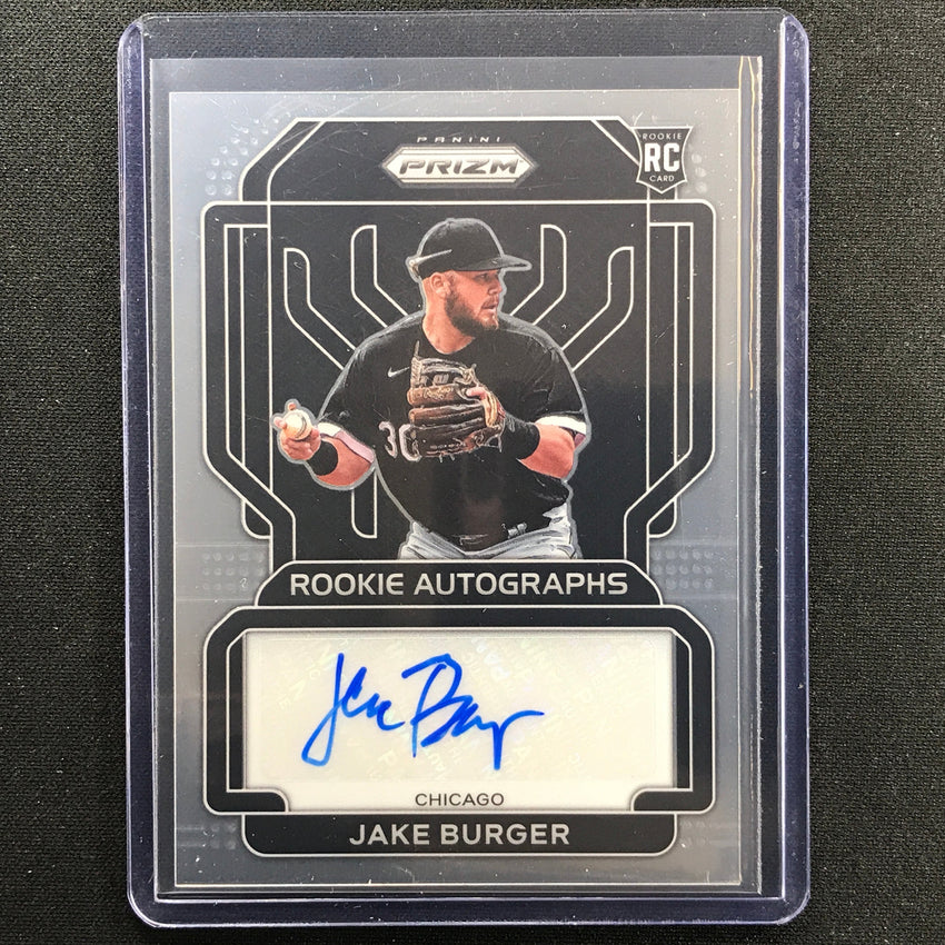2022 Prizm JAKE BURGER Rookie Auto Base #JB
