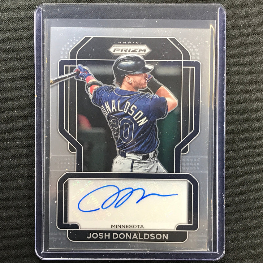 2022 Prizm Josh Donaldson Signatures Auto Base No Jd