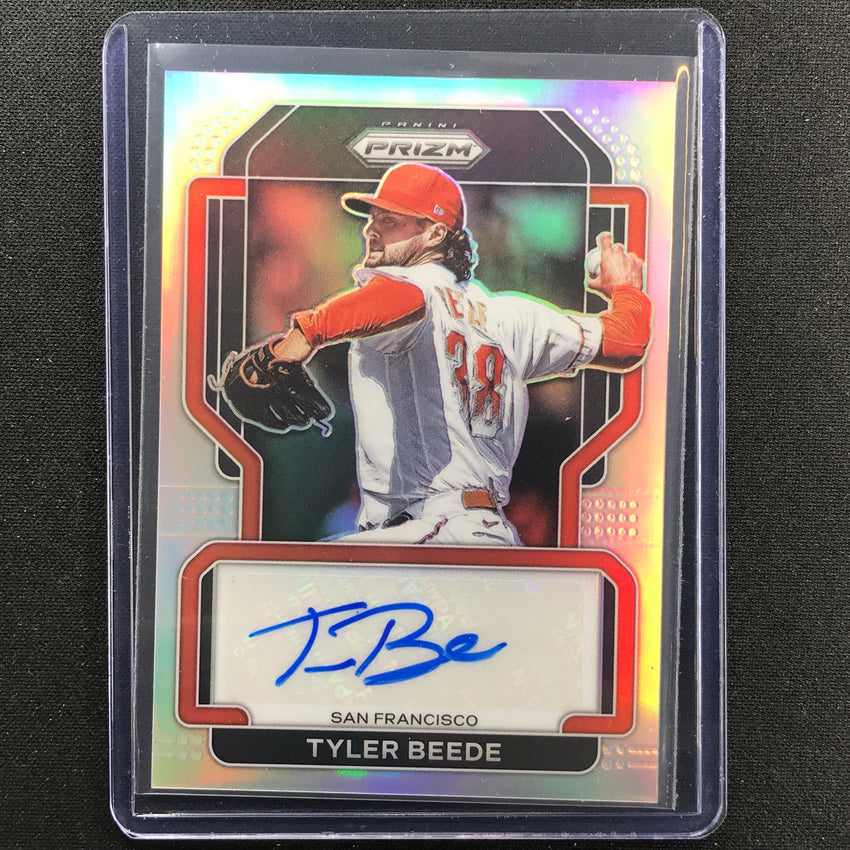 2022 Prizm TYLER BEEDE Signatures Auto Silver #TB