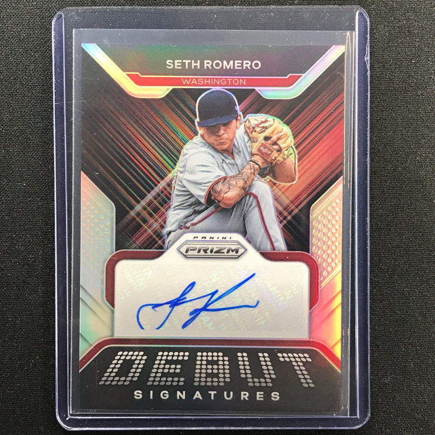2022 Prizm SETH ROMERO Debut Signatures Auto Silver #SR