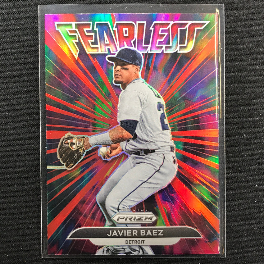 2022 Prizm JAVIER BAEZ Fearless Red #3
