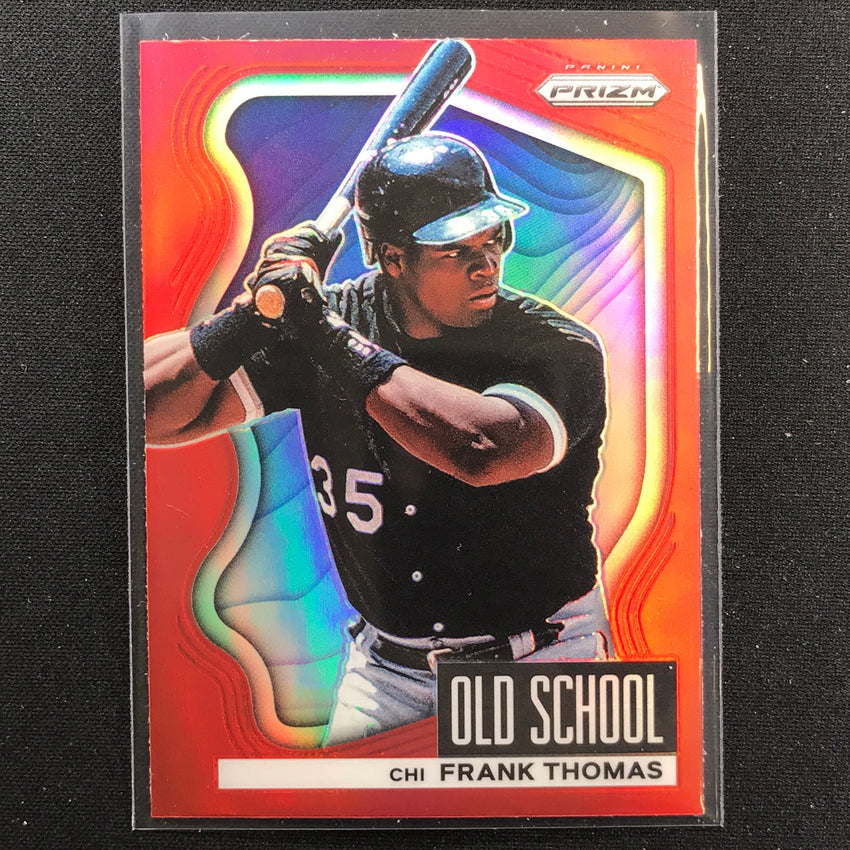 2022 Prizm FRANK THOMAS Old School Red #3