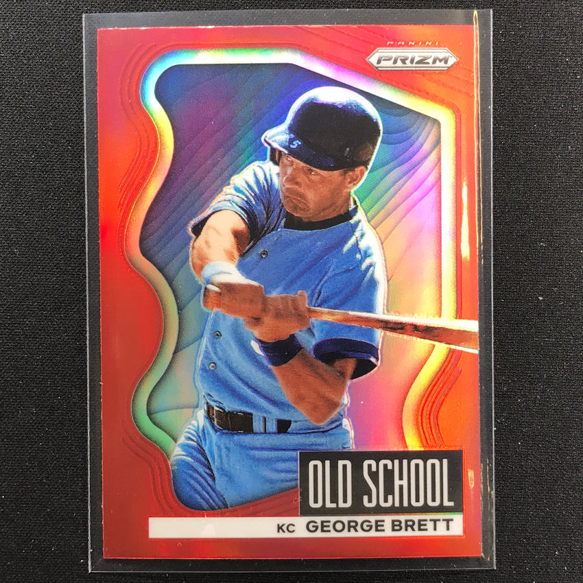 2022 Prizm GEORGE BRETT Old School Red #6